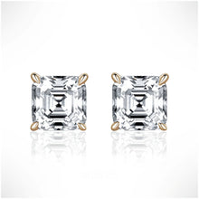Load image into Gallery viewer, step cut moissanite  
