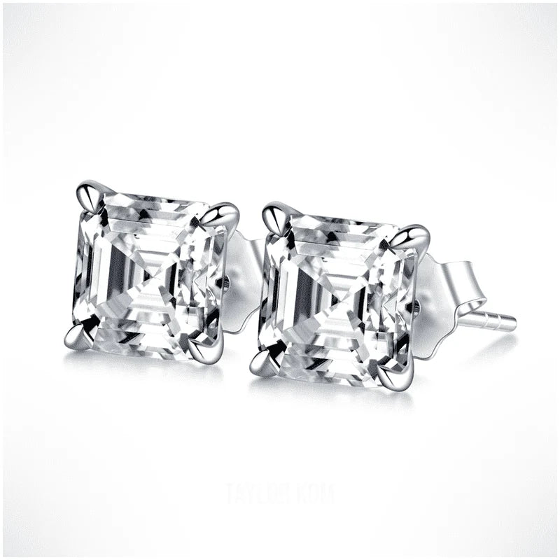 moissanite earrings