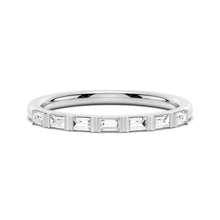 Load image into Gallery viewer, Platinum Modern Elegant Wedding Band