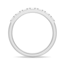 Load image into Gallery viewer, Comfort Fit Baguette Moissanite Band