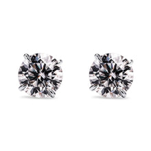 Load image into Gallery viewer, moissanite stud earrings  
