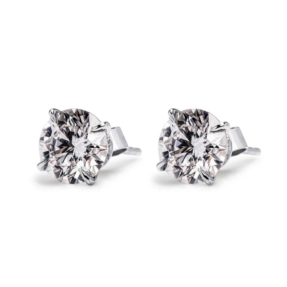 four prong earrings  