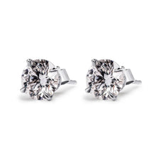 Load image into Gallery viewer, four prong earrings  