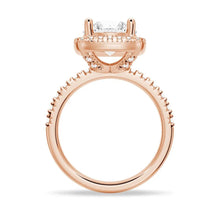 Load image into Gallery viewer, Timeless Halo Moissanite Ring