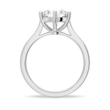 Load image into Gallery viewer, Tapered Cathedral Engagement Ring Design