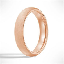 Load image into Gallery viewer, 6mm Classic Matte Finish Men’s Wedding Band – Silver, Gold, or Platinum**