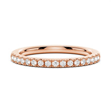 Load image into Gallery viewer, Round Cut Eternity Ring Close-up