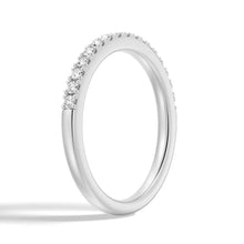 Load image into Gallery viewer, 2.2mm Moissanite Wedding Band – Classic Round Cut Eternity Ring