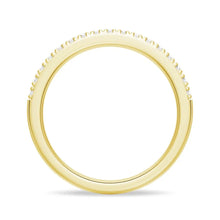 Load image into Gallery viewer, 2.2mm Moissanite Wedding Band – Classic Round Cut Eternity Ring