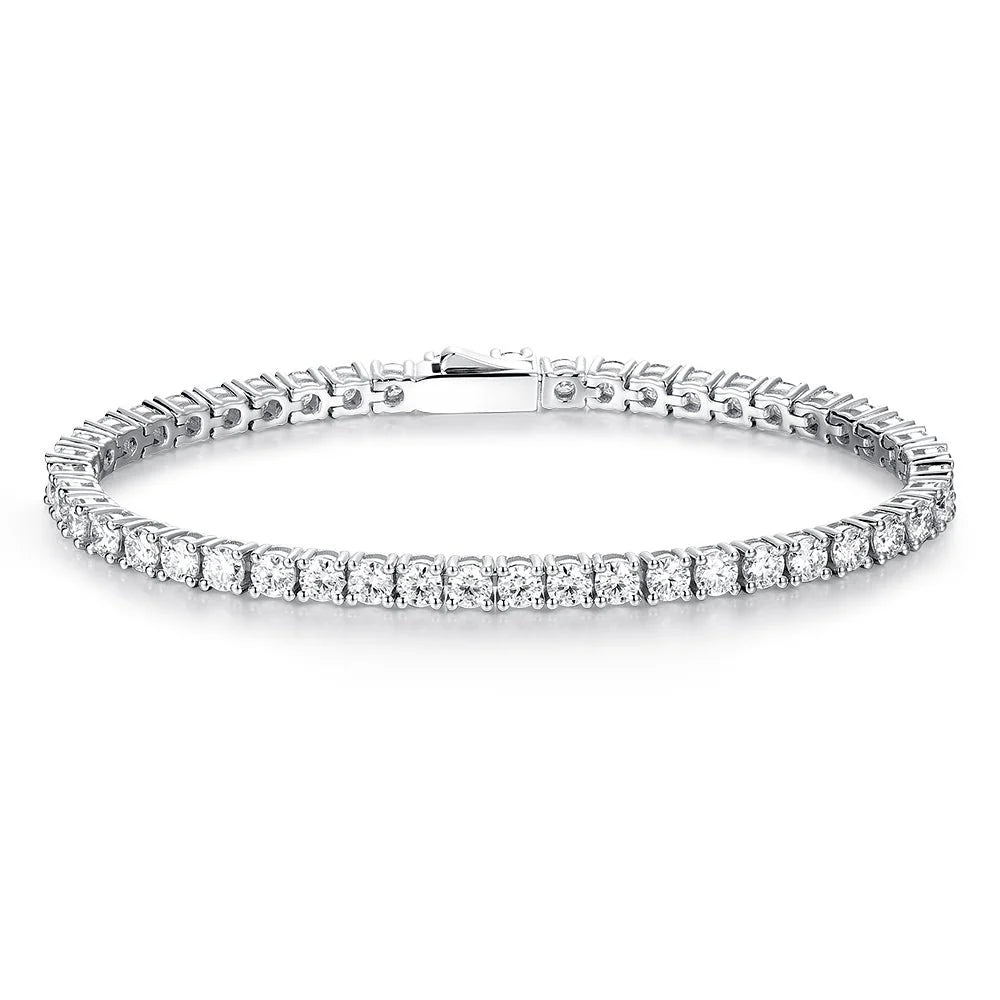 moissanite tennis bracelet  