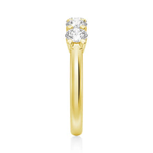 Load image into Gallery viewer, Classic Shared Prong Set Moissanite Ring Wedding Band Stone T.W 2CT- S925 Silver / 10K Gold / 14K Gold / 18K Gold / Platinum