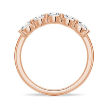 Load image into Gallery viewer, Classic Shared Prong Set Moissanite Ring Wedding Band Stone T.W 2CT- S925 Silver / 10K Gold / 14K Gold / 18K Gold / Platinum
