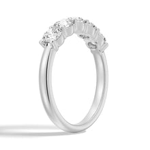 Load image into Gallery viewer, Classic Shared Prong Set Moissanite Ring Wedding Band Stone T.W 2CT- S925 Silver / 10K Gold / 14K Gold / 18K Gold / Platinum