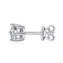 Load image into Gallery viewer, 1 ct stud earrings  