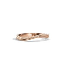 Load image into Gallery viewer, Minimalist Curved Wedding Ring