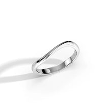 Load image into Gallery viewer, Sleek Wave Design Wedding Band