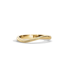 Load image into Gallery viewer, Classic Wave Shape Plain Wedding Band