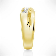 Load image into Gallery viewer, Luxury Channel Set Men’s Wedding Band