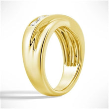 Load image into Gallery viewer, Moissanite Groom’s Ring in Gold