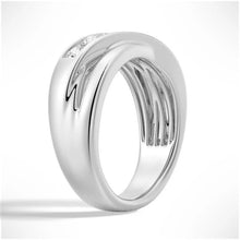 Load image into Gallery viewer, Modern Moissanite Wedding Band