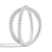 Load image into Gallery viewer, Elegant Crossover Ring 