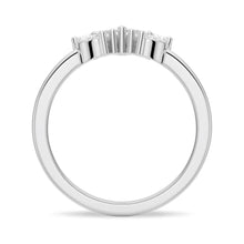 Load image into Gallery viewer, Platinum Crown Shape Wedding Band
