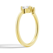 Load image into Gallery viewer, Crown Shape Moissanite Wedding Band Ring – Elegant Design