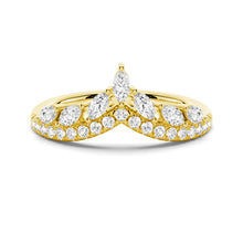 Load image into Gallery viewer, Regal Moissanite Wedding Band for Women