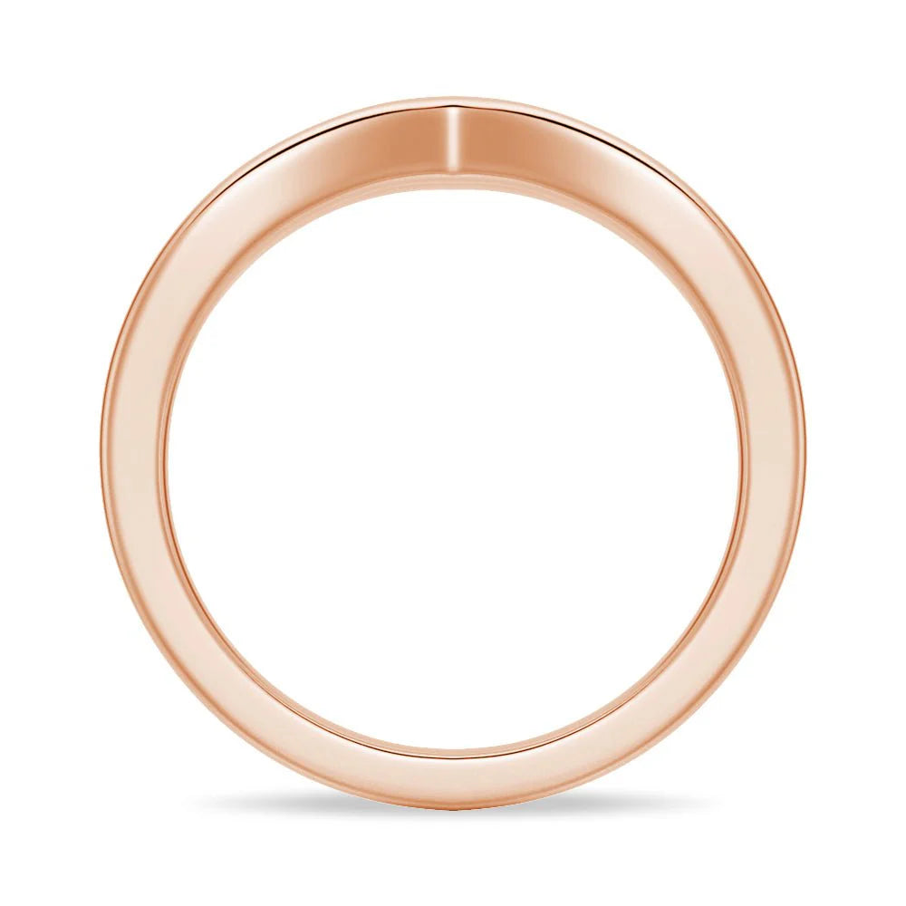 Graceful Elegant Moissanite Band
