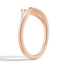 Load image into Gallery viewer, Comfort Fit Moissanite Wedding Band