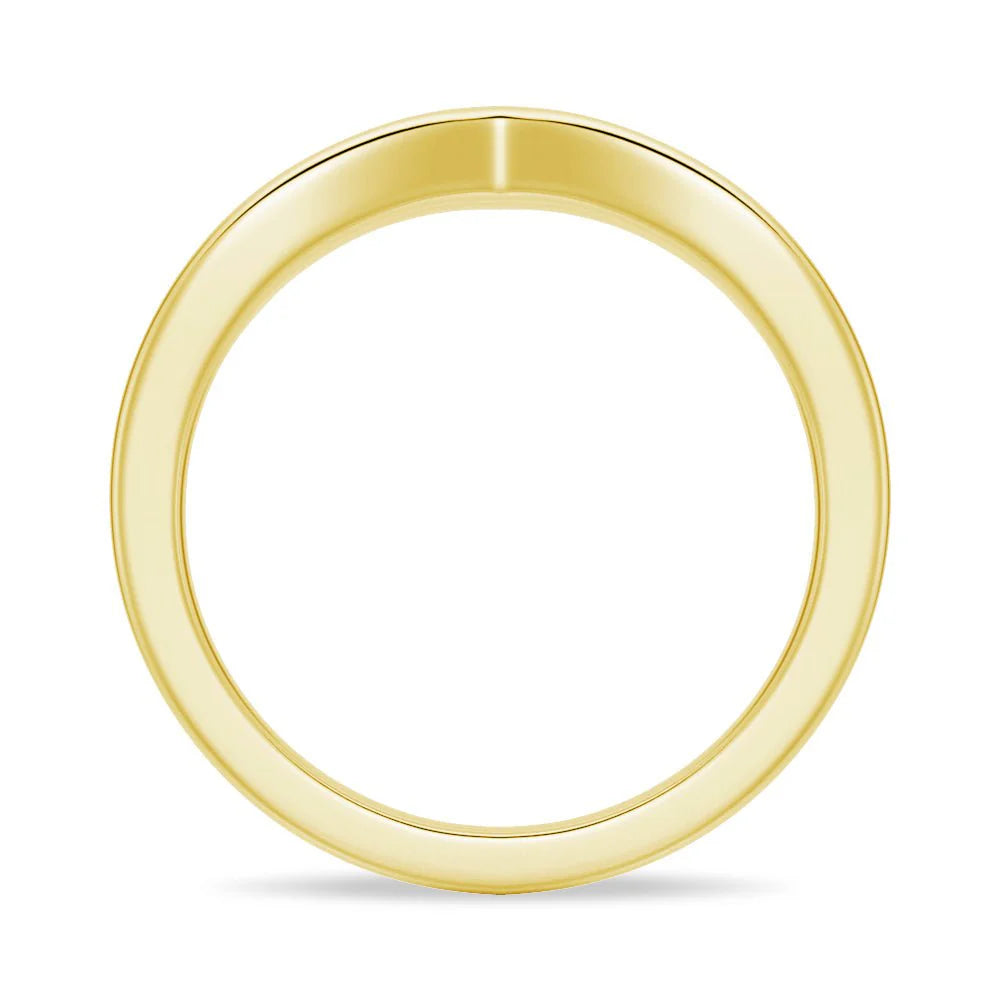 Elegant Double V Ring