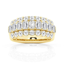 Load image into Gallery viewer, Modern Moissanite Band for Women