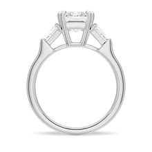 Load image into Gallery viewer, Emerald Solitaire Engagement Ring