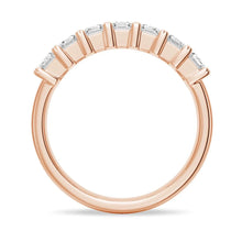 Load image into Gallery viewer, Emerald Moissanite Eternity Ring