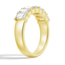Load image into Gallery viewer, Full Eternity Band with Emerald Cut Stones