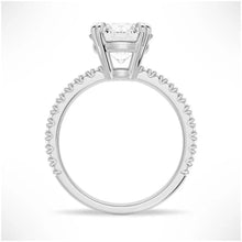 Load image into Gallery viewer, Bold Devil’s Claw Ring with Round Moissanite