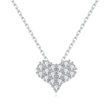 Load image into Gallery viewer, heart moissanite necklace