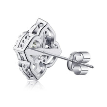 Load image into Gallery viewer, dainty moissanite studs  