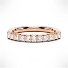 Load image into Gallery viewer, Geometric Sparkle Bridal Band