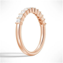 Load image into Gallery viewer, Princess Cut Moissanite Ring