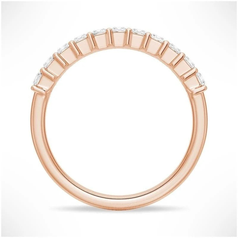 Modern Wedding Band with Clean Lines