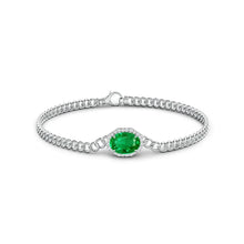 Load image into Gallery viewer, emerald bracelet  