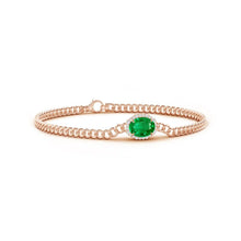 Load image into Gallery viewer, dainty green bracelet  