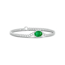 Load image into Gallery viewer, green gemstone bracelet  