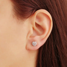 Load image into Gallery viewer, 2ct moissanite studs  