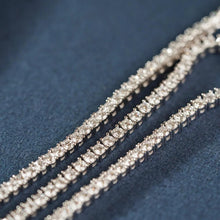 Load image into Gallery viewer, tennis chain moissanite 