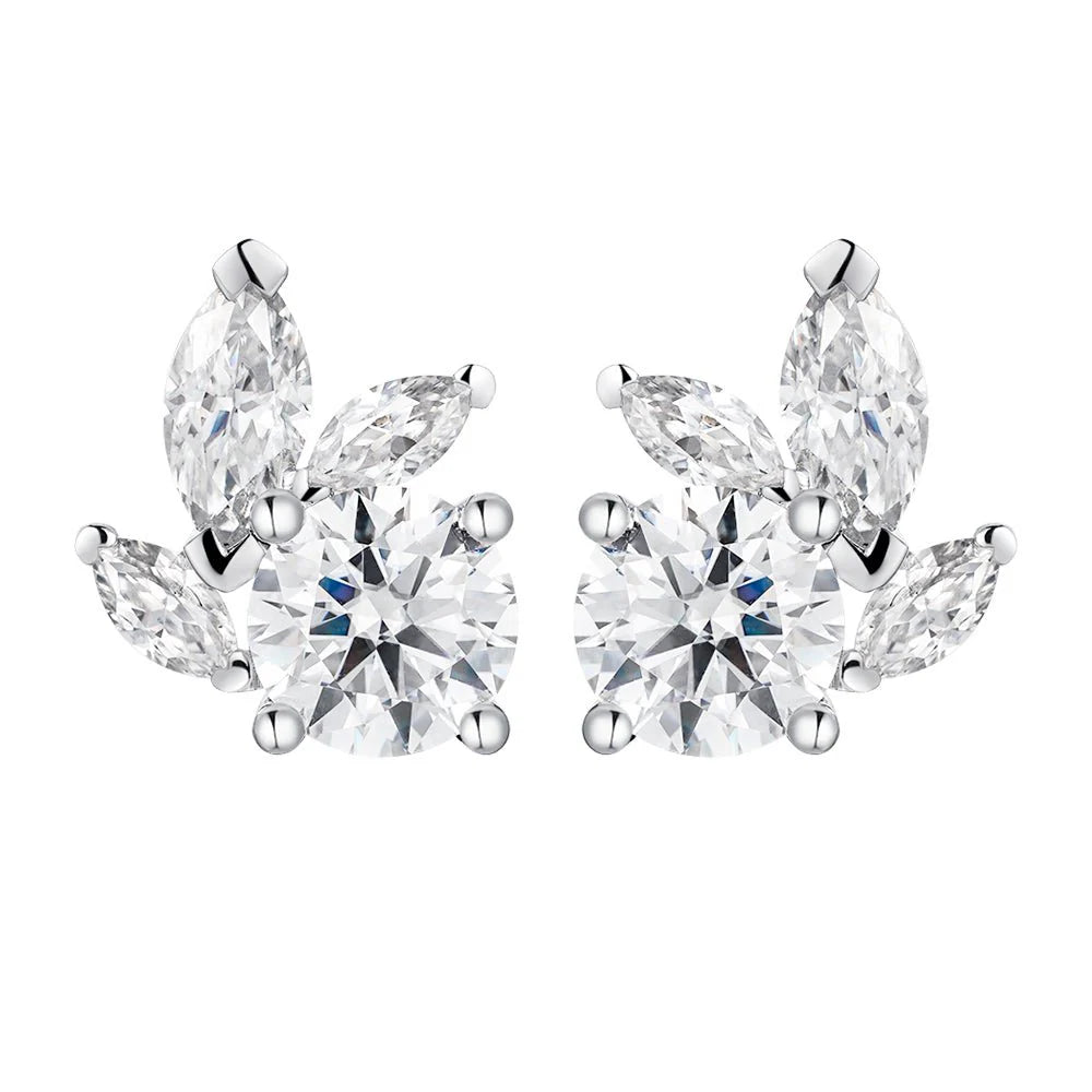 moissanite earrings  
