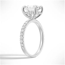 Load image into Gallery viewer, Oval Moissanite Ring for Modern Brides