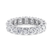 Load image into Gallery viewer, Full Eternity Band with Round Moissanite
