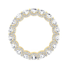 Load image into Gallery viewer, Wedding Band with Micropavé Detail